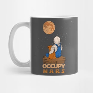 Astro Kid Occupy Mars Mug